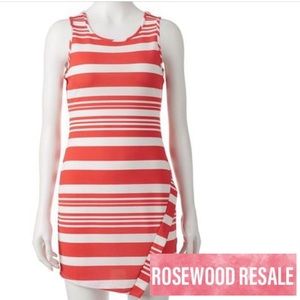 Pink Republic Sleeveless Asymmetrical Hem Dress